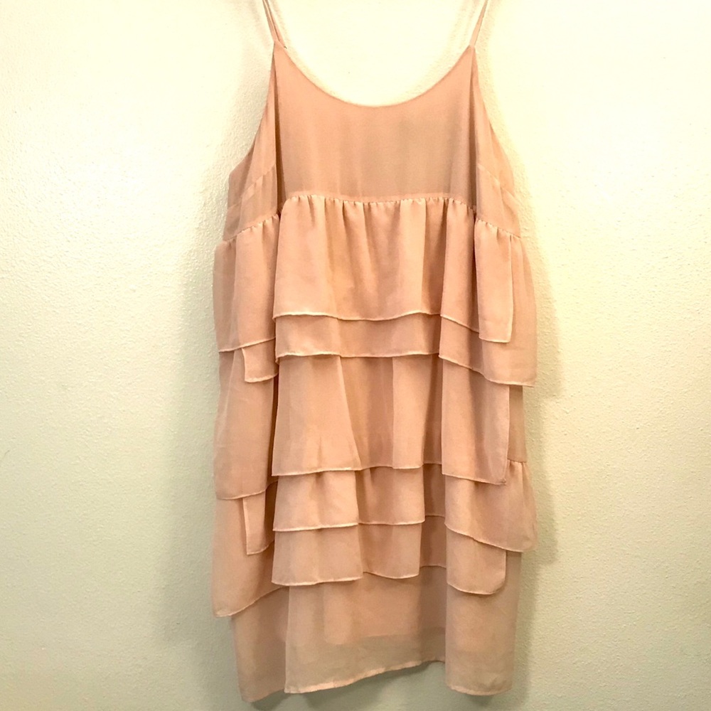 whoWhatWear blush dress